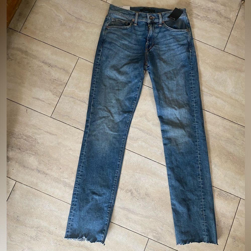 Joe’s The Brixton Straight + Narrow Blue Jeans Size 28 NWT